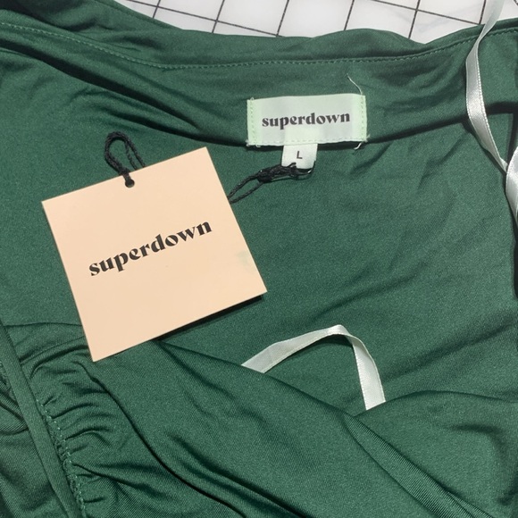 REVOLVE superdown Veronica Cut Out Bodysuit Size L - Picture 6 of 6